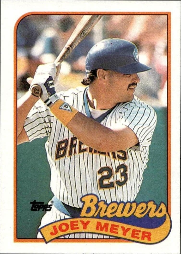1989 Topps Joey Meyer #136 trading card