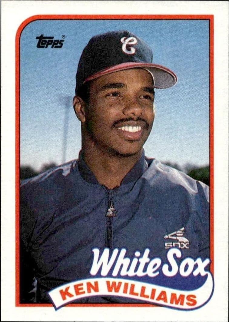 1989 Topps Ken Williams #34 trading card