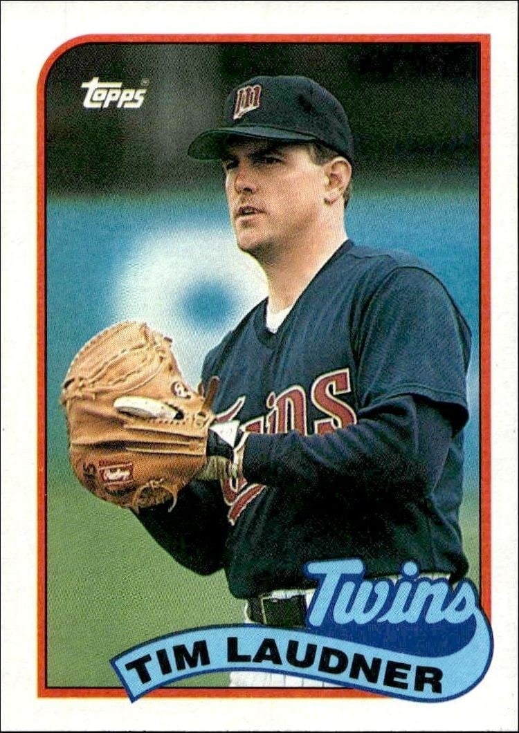 Tim Laudner 1989 Topps #239 Baseball Trading Card - Front 1989 Topps Tim Laudner #239 baseball trading card front