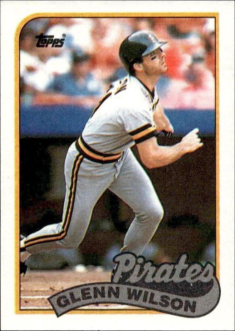 1989 Topps Glenn Wilson #293 trading card
