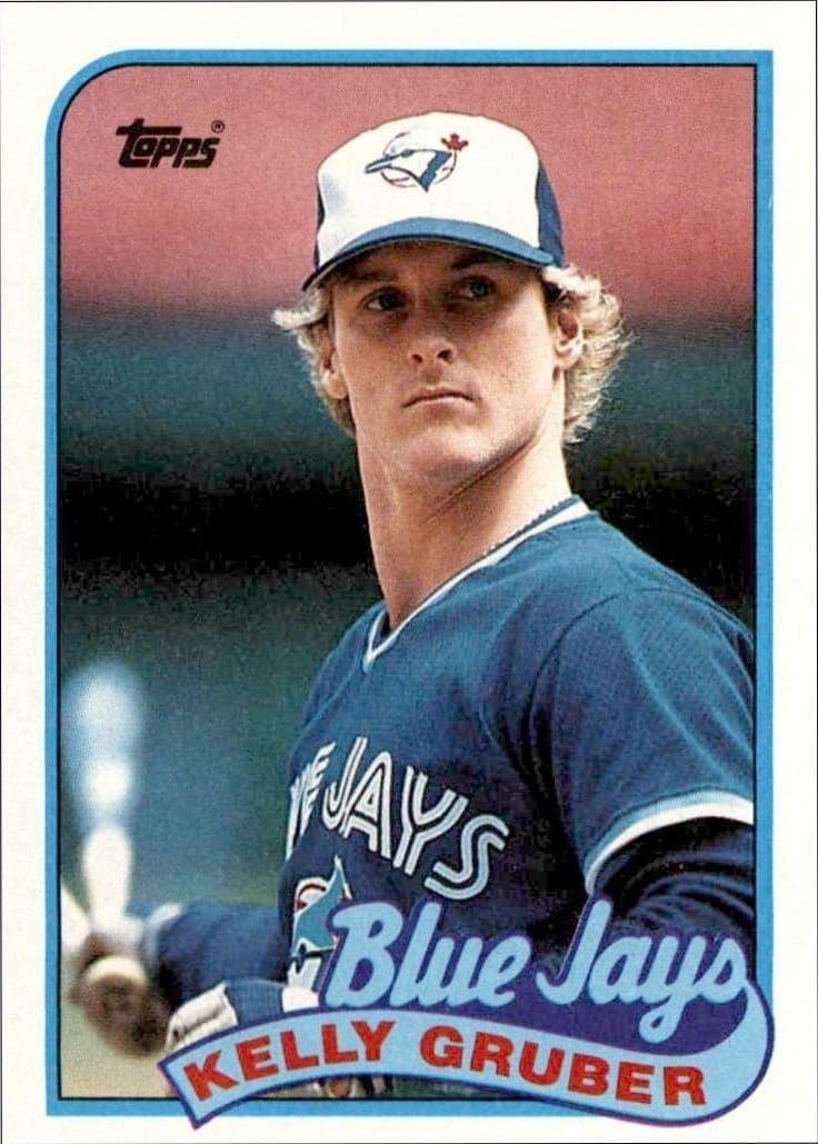 1989 Topps Kelly Gruber #29 trading card