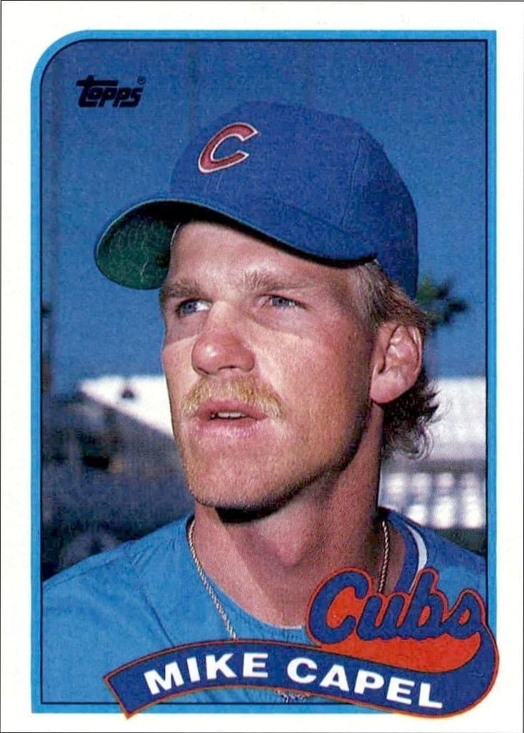 1989 Topps Mike Capel #767 trading card