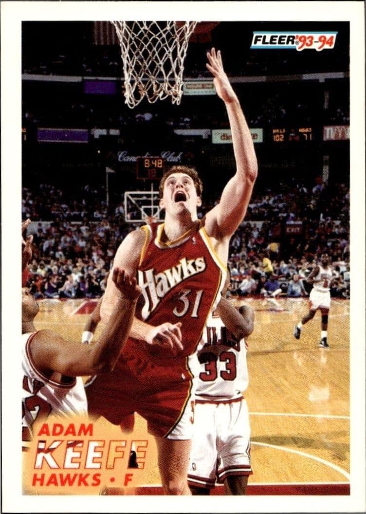 1993-94 Fleer Adam Keefe #5 trading card