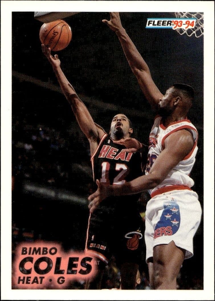 1993-94 Fleer Bimbo Coles #106 trading card