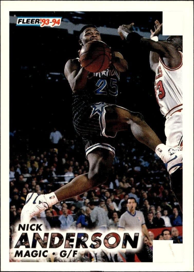 1993-94 Fleer Nick Anderson #147 trading card