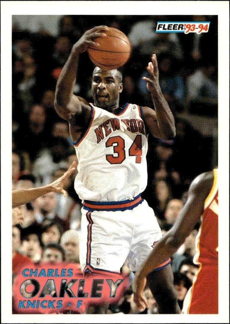 1993-94 Fleer Charles Oakley #143 trading card