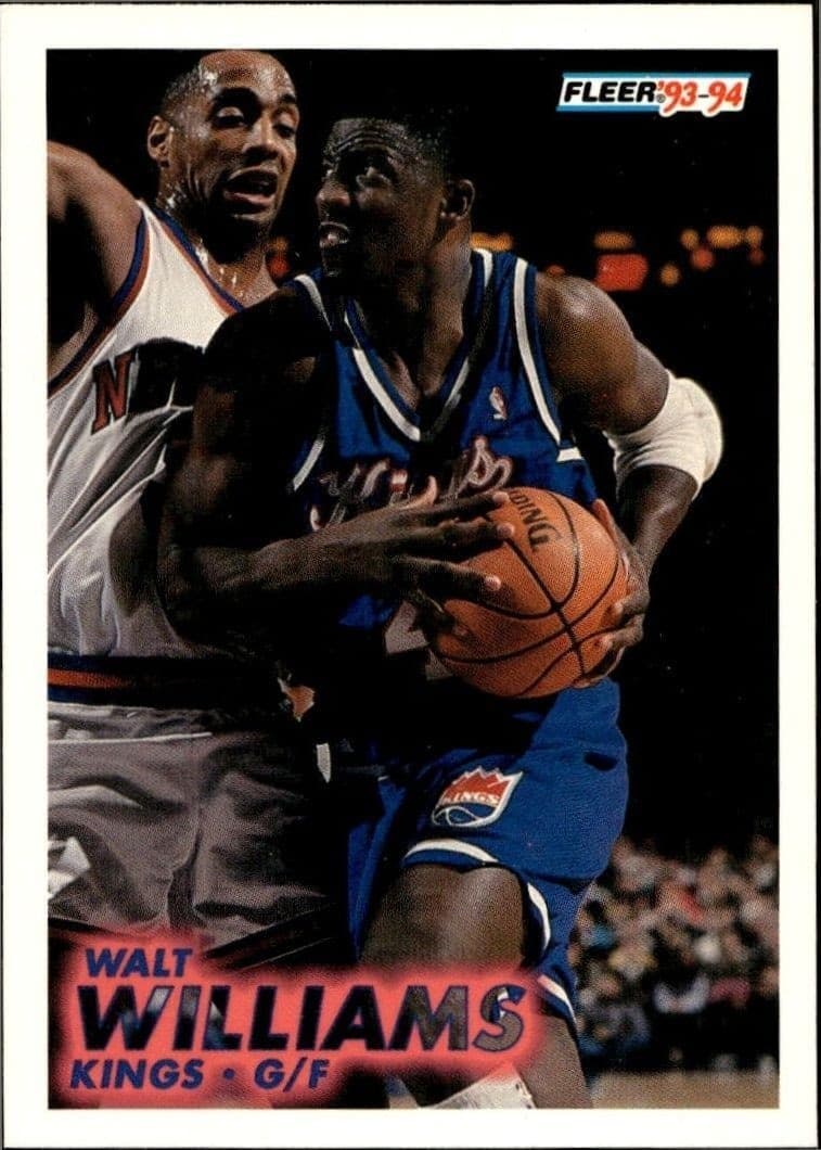1993-94 Fleer Walt Williams #187 trading card