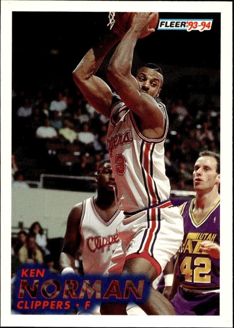 1993-94 Fleer Ken Norman #94 trading card