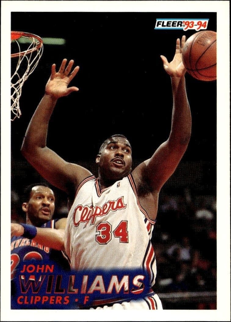 1993-94 Fleer John Williams #97 trading card
