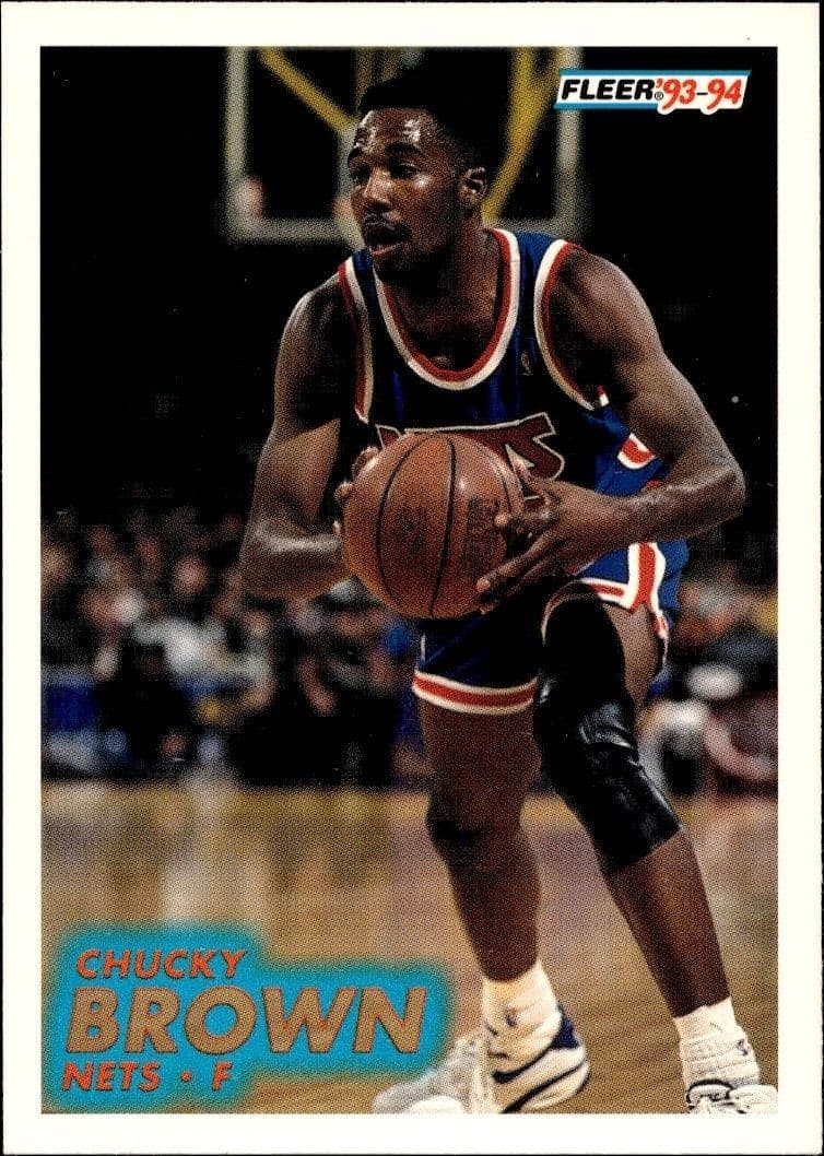 1993-94 Fleer Chucky Brown #132 trading card
