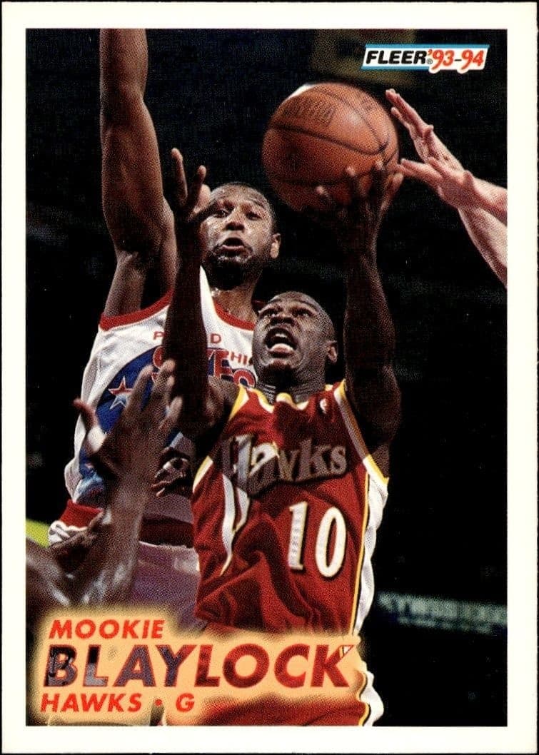 1993-94 Fleer Mookie Blaylock #2 trading card