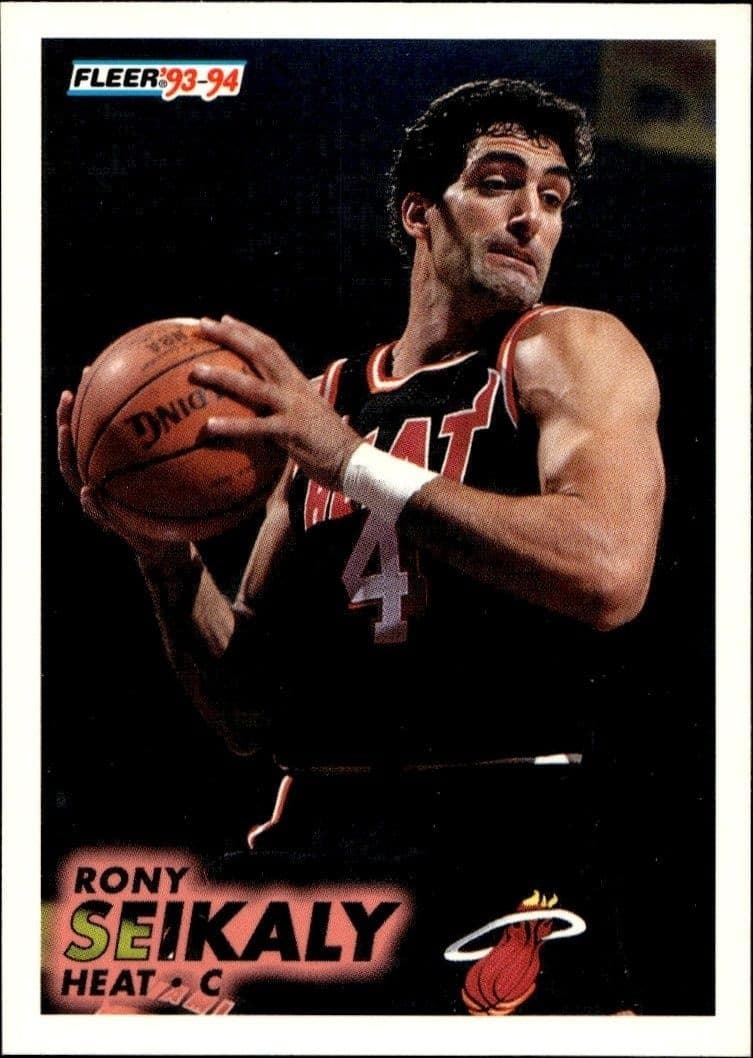 1993-94 Fleer Rony Seikaly #111 trading card