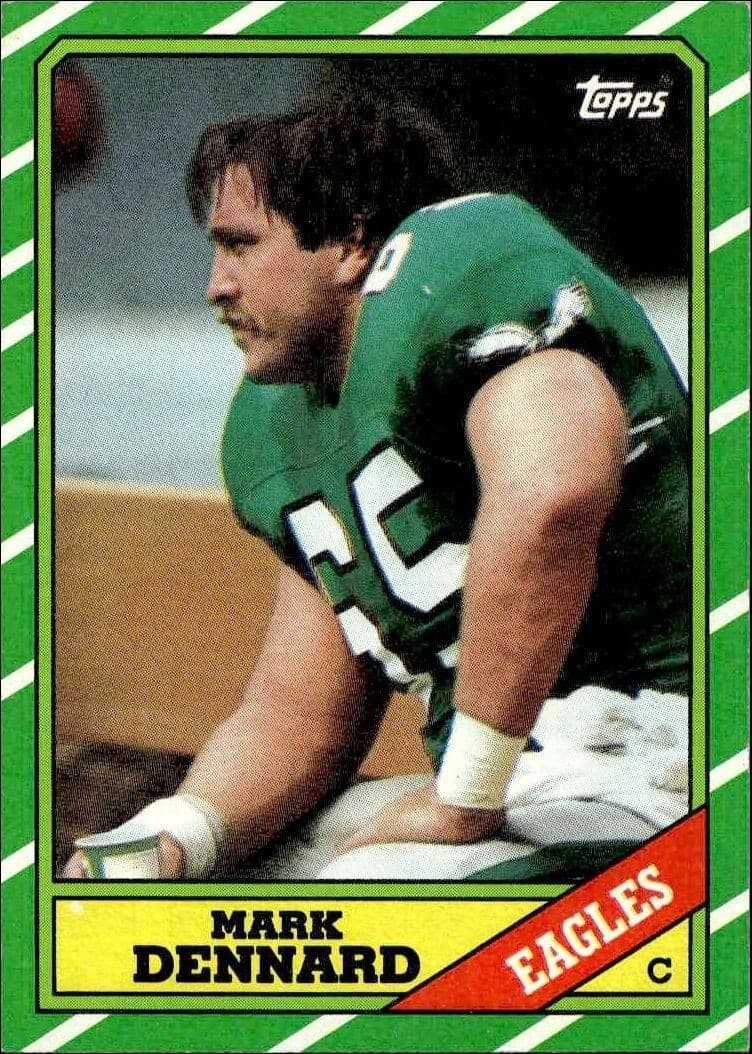 1986 Topps Mark Dennard #273 trading card