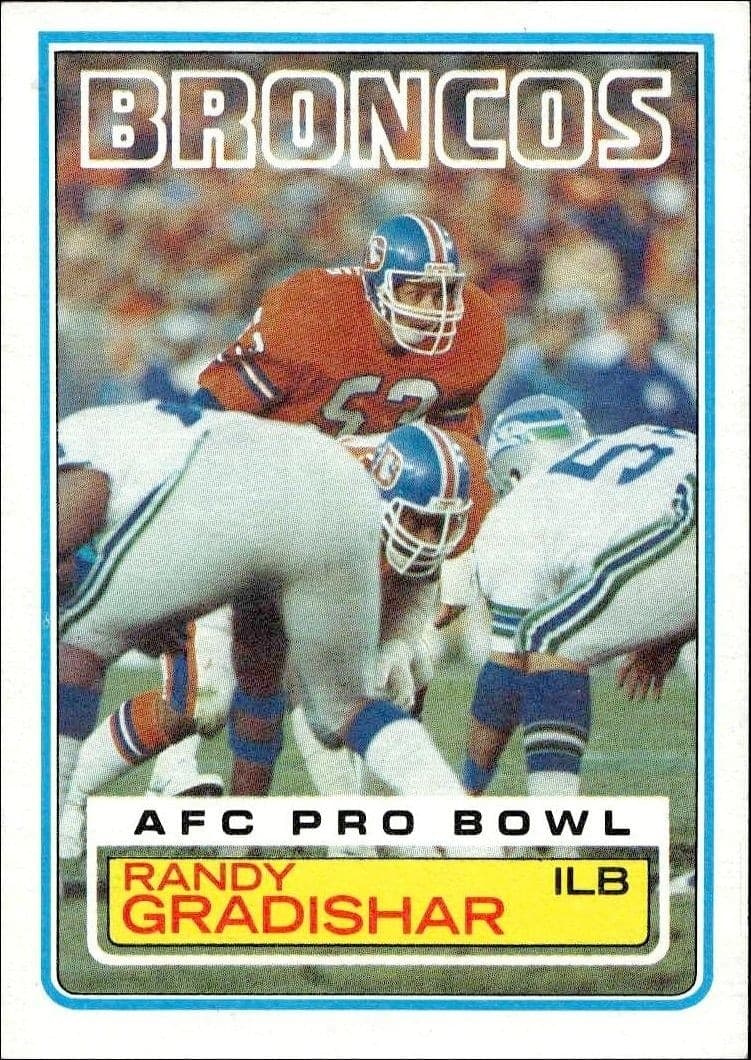 1983 Topps Randy Gradishar #262 trading card