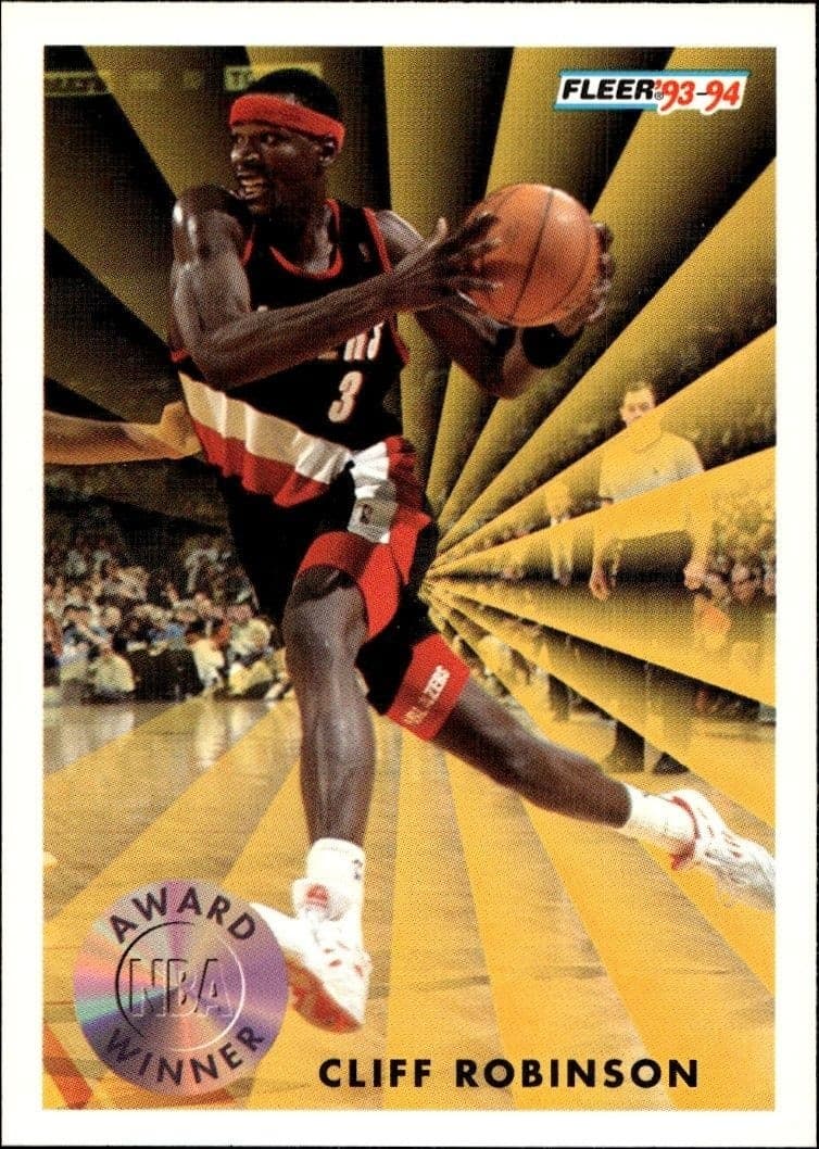 1993-94 Fleer Cliff Robinson #232 trading card