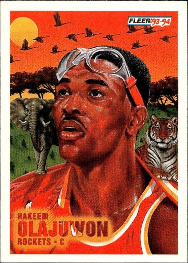 1993-94 Fleer Hakeem Olajuwon #235 trading card