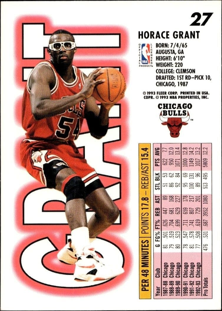 Horace Grant - Back
