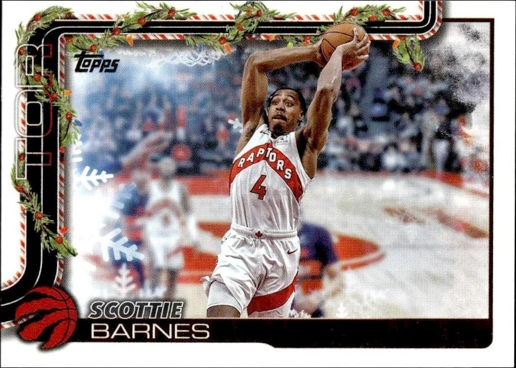 2025-26 Topps Holiday checklist preview