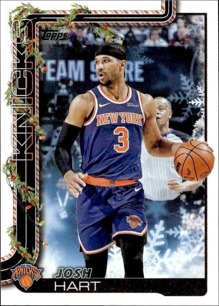 2025-26 Topps Holiday Josh Hart #H14 trading card