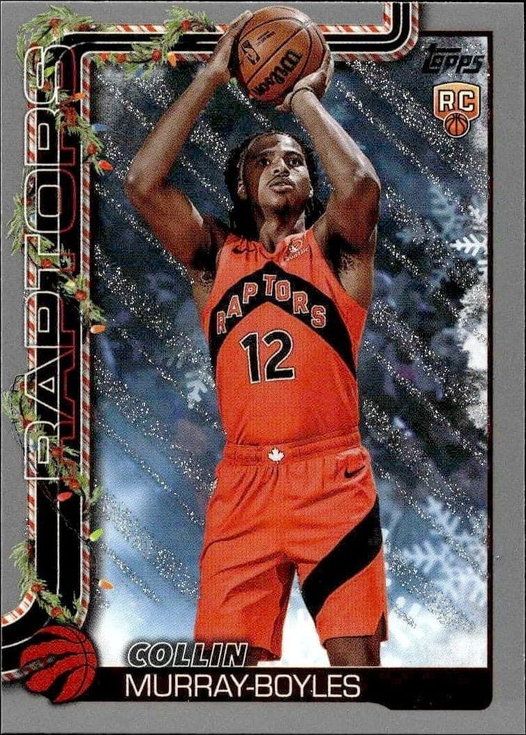 2025-26 Topps Holiday Collin Murray-Boyles #H169 trading card
