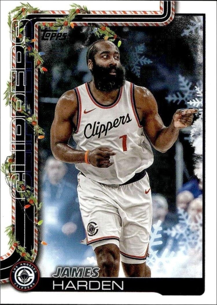2025-26 Topps Holiday James Harden #H113 trading card