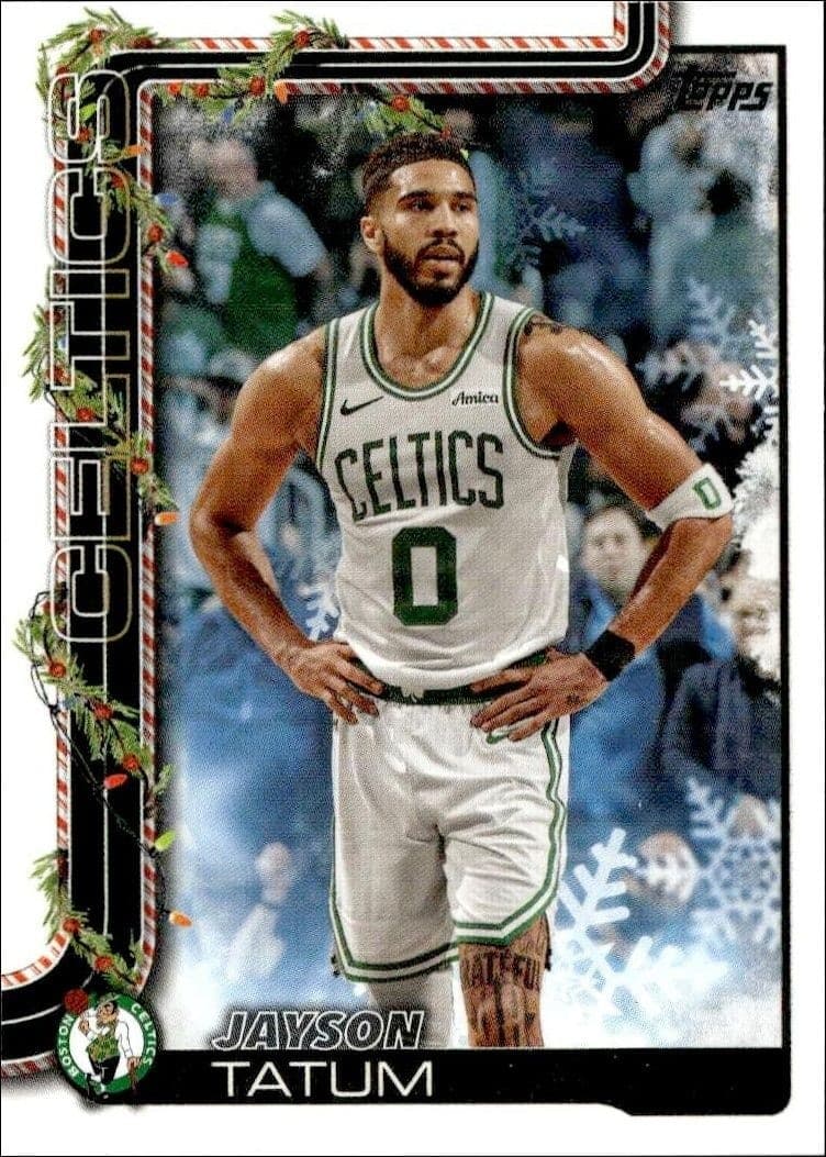 2025-26 Topps Holiday Jayson Tatum #H1 trading card