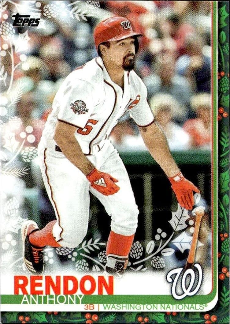 2019 Topps Holiday Anthony Rendon #HW110 trading card