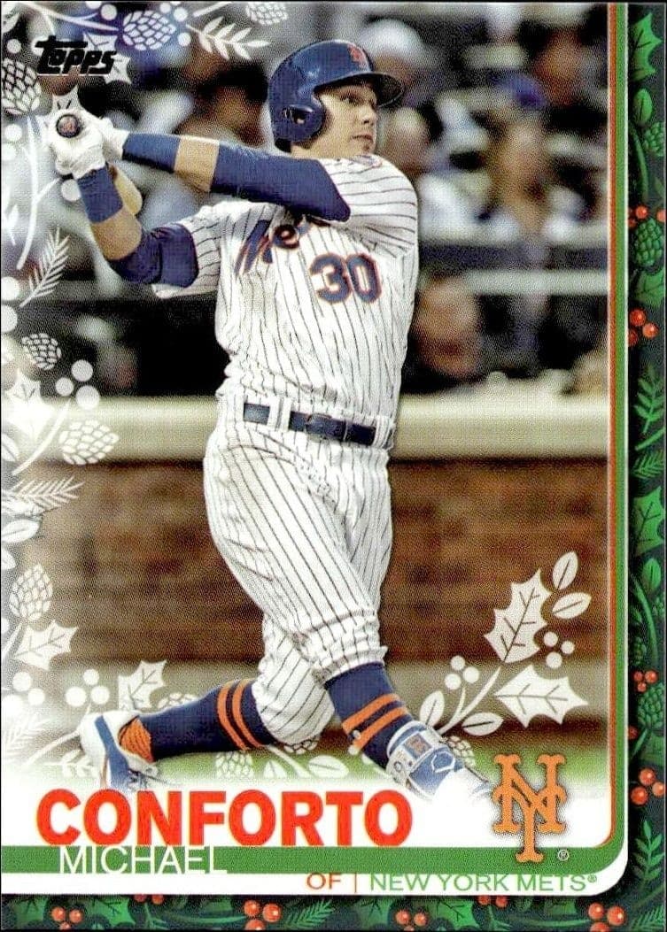 2019 Topps Holiday Michael Conforto #HW22 trading card