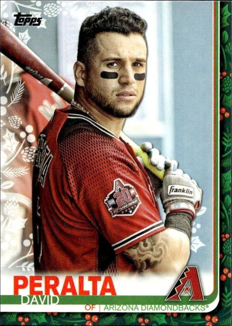 2019 Topps Holiday David Peralta #HW149 trading card