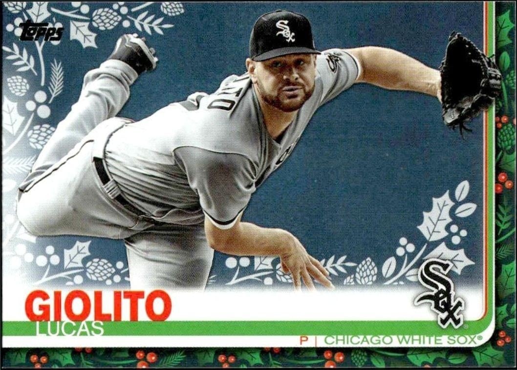 2019 Topps Holiday Lucas Giolito #HW37 trading card