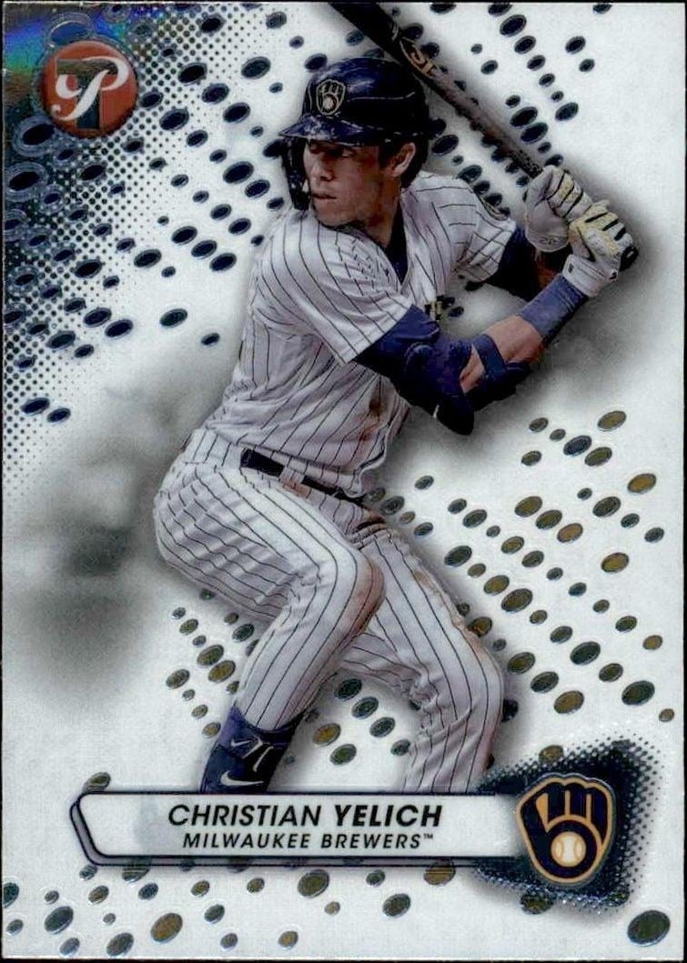 2023 Topps Pristine Christian Yelich #8 trading card