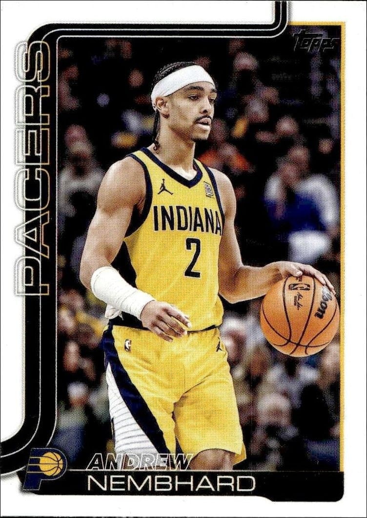 2025-26 Topps Base Set checklist preview