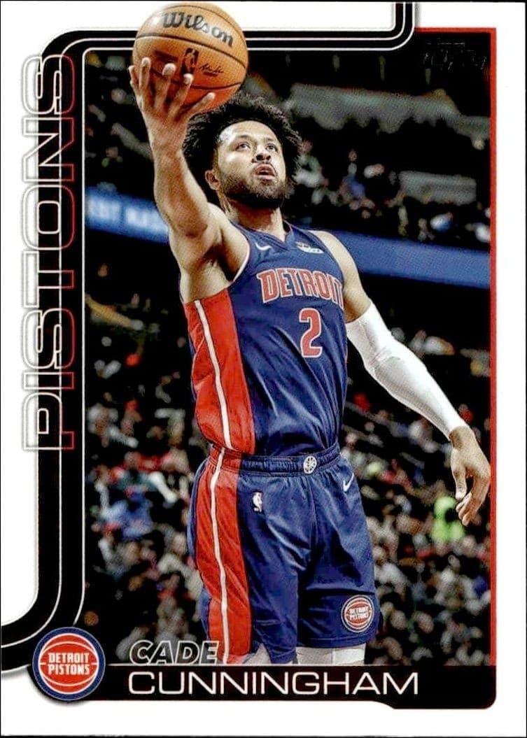 2025-26 Topps Cade Cunningham #40 trading card
