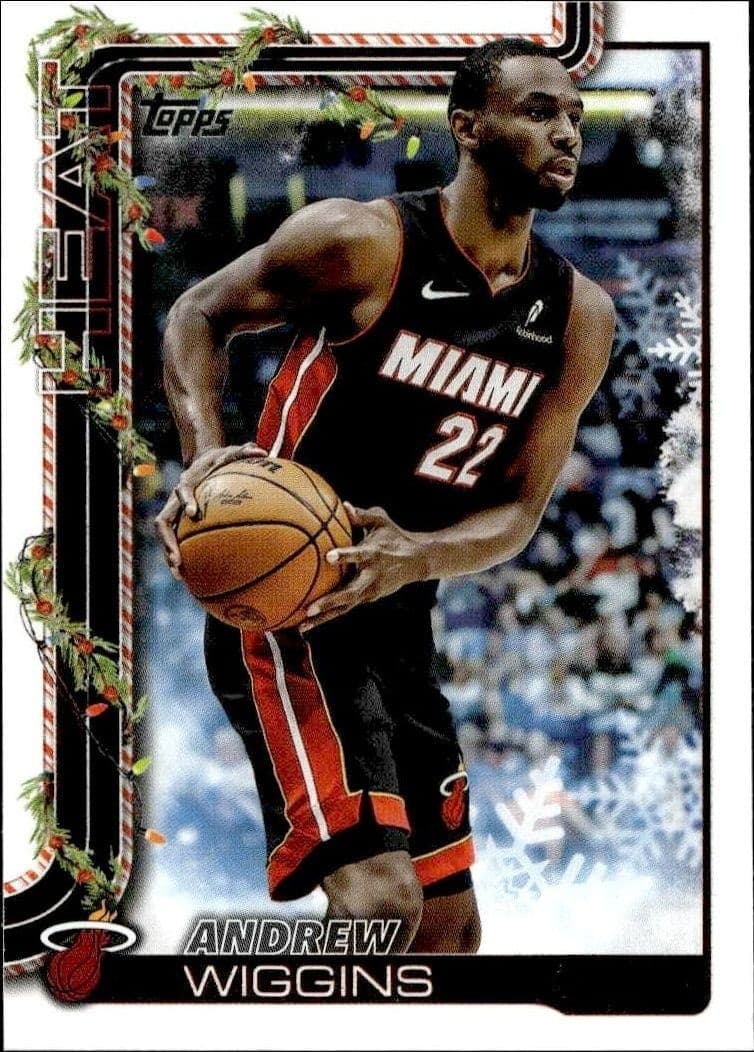 2025-26 Topps Holiday Andrew Wiggins #H62 trading card