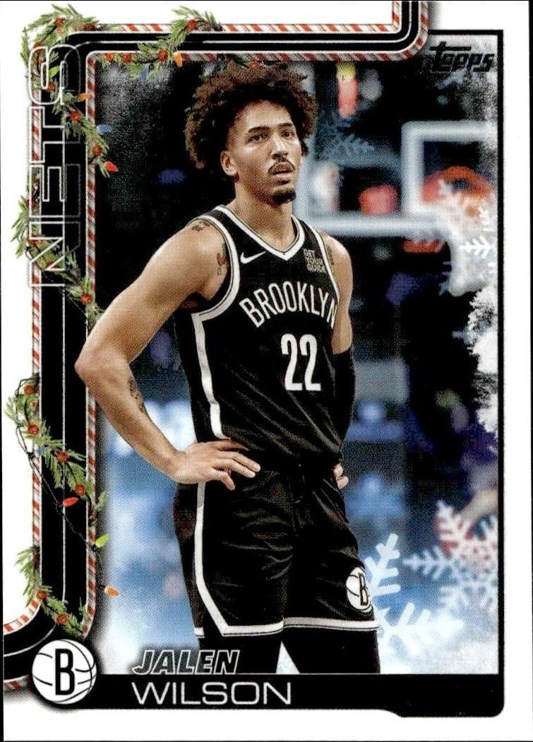 2025-26 Topps Holiday Jalen Wilson #H11 trading card
