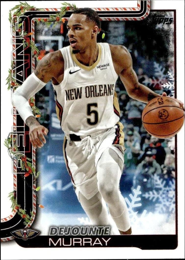 2025-26 Topps Holiday Dejounte Murray #H154 trading card
