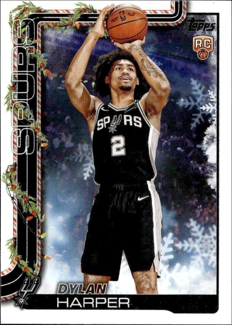 2025-26 Topps Holiday Dylan Harper #H162 trading card