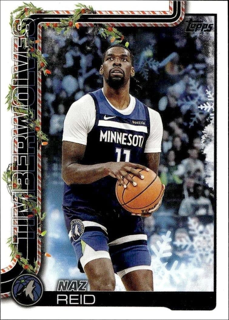 2025-26 Topps Holiday Naz Reid #H85 trading card