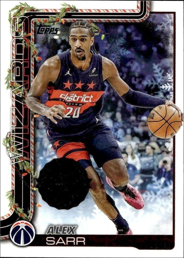 2024-25 Topps Holiday checklist preview