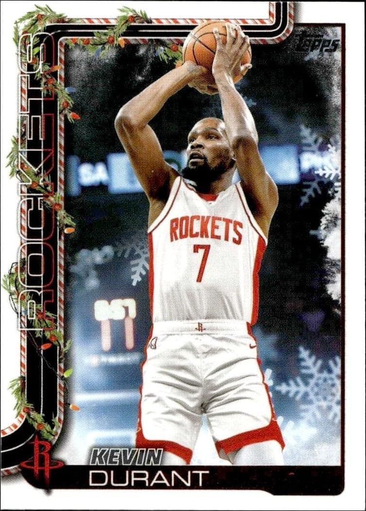 2025-26 Topps Holiday Kevin Durant #H125 trading card