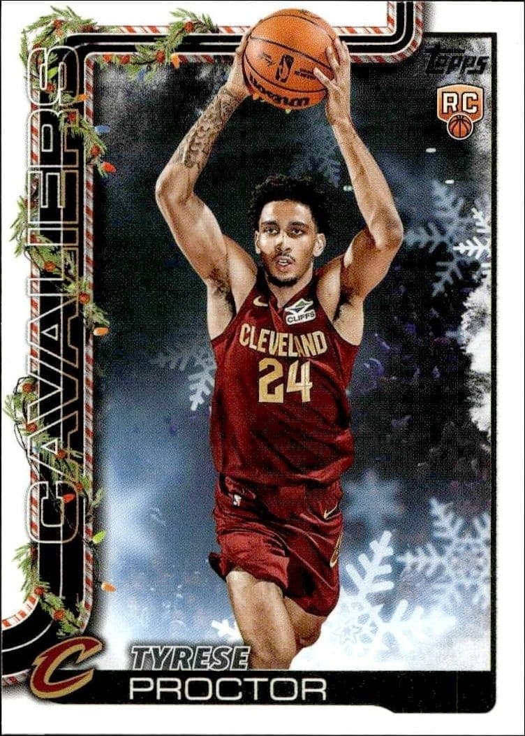 2025-26 Topps Holiday Tyrese Proctor #H200 trading card