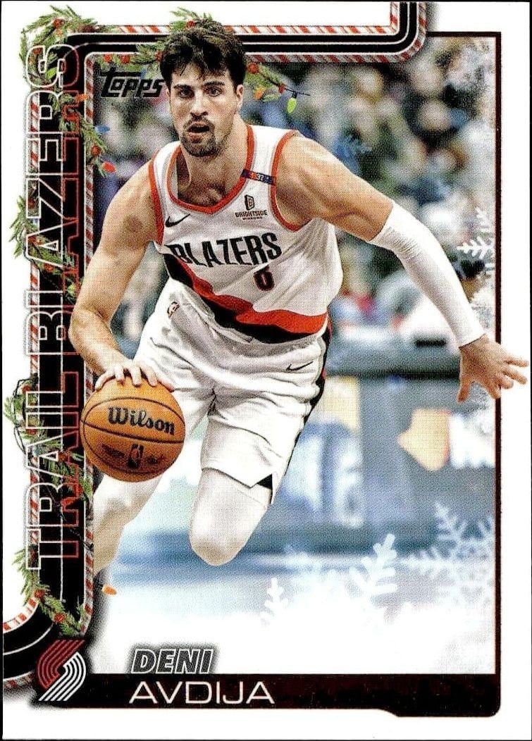 2025-26 Topps Holiday Deni Avdija #H99 trading card