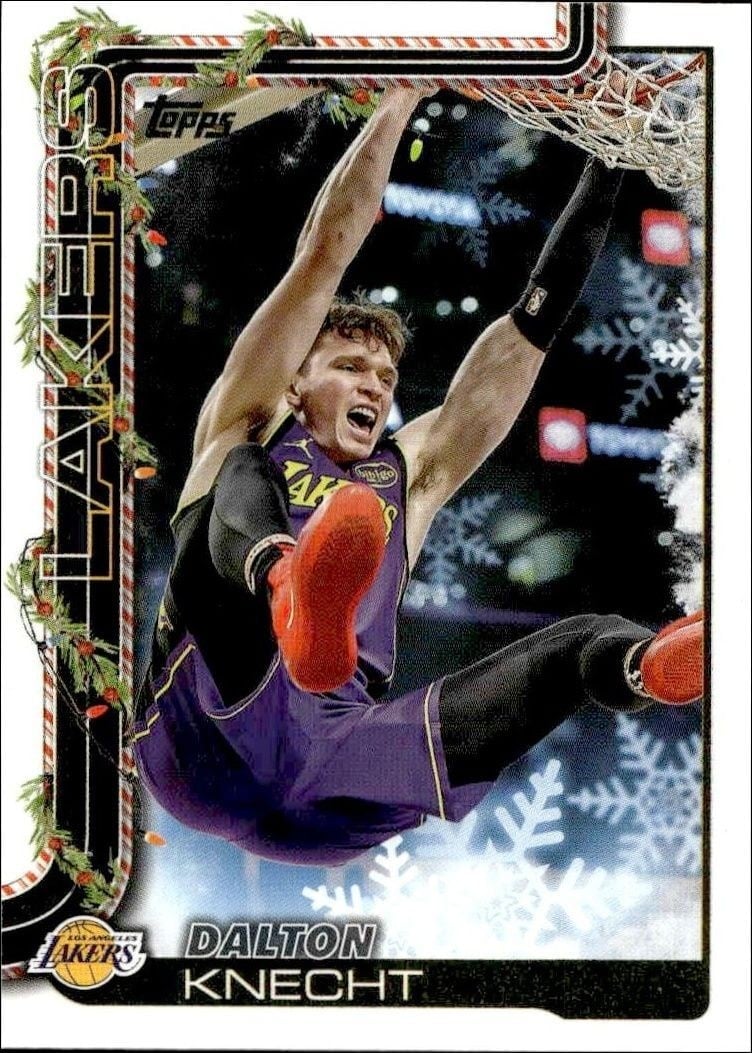2025-26 Topps Holiday Dalton Knecht #H122 trading card