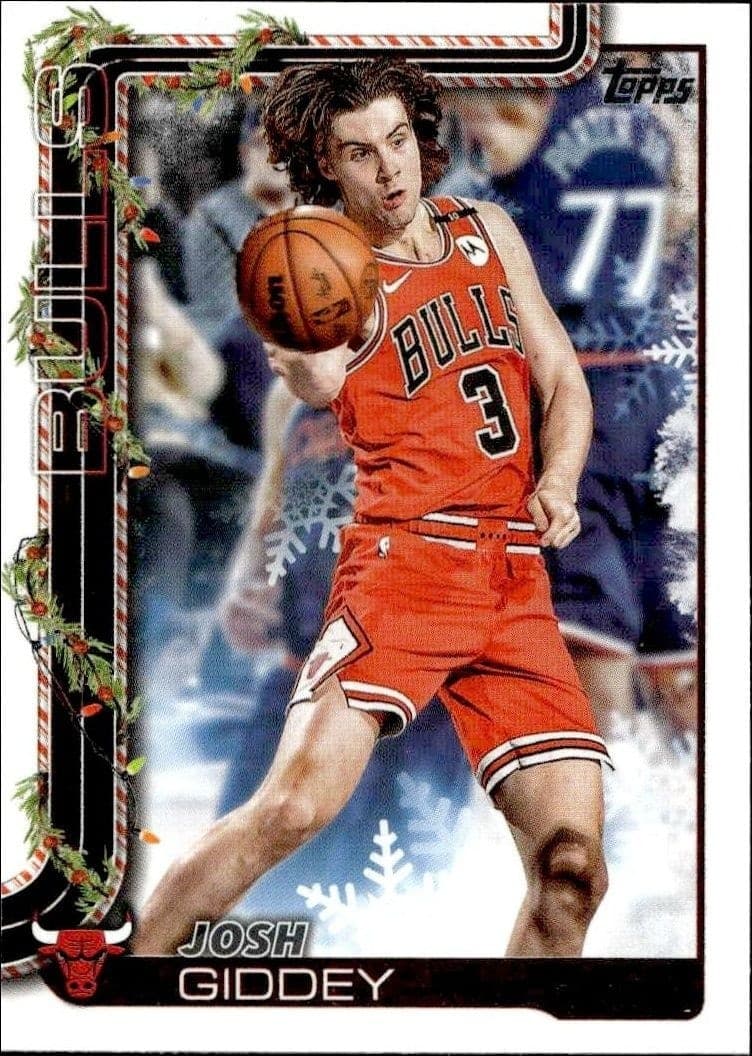 2025-26 Topps Holiday Josh Giddey #H28 trading card