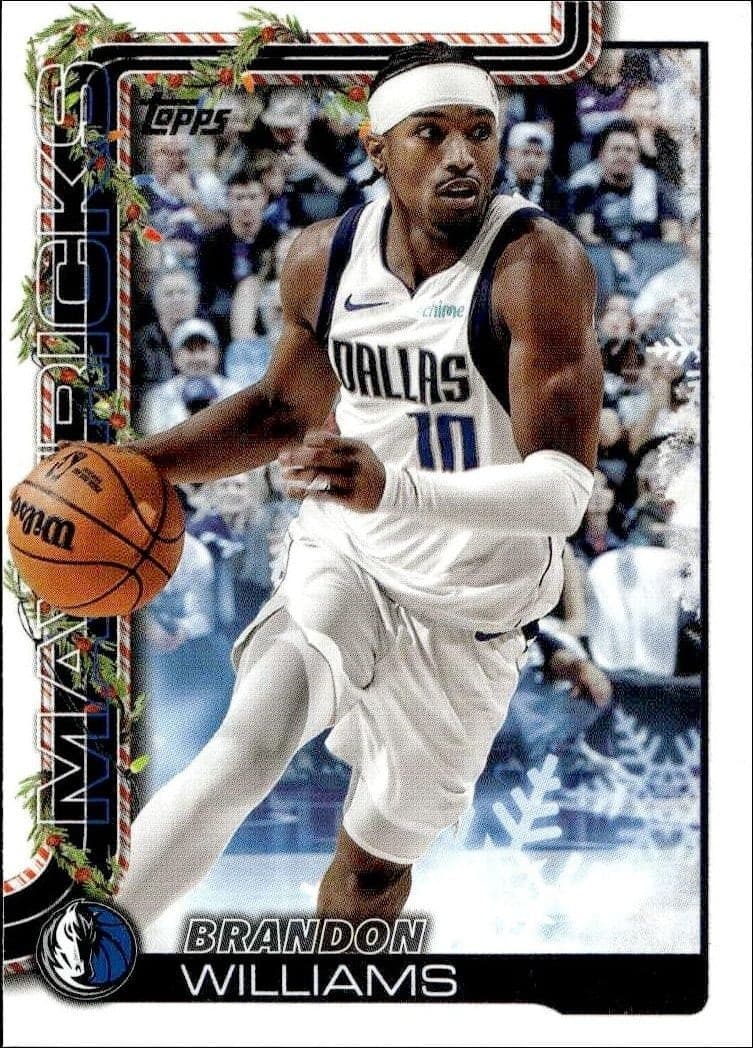 2025-26 Topps Holiday Brandon Williams #H138 trading card