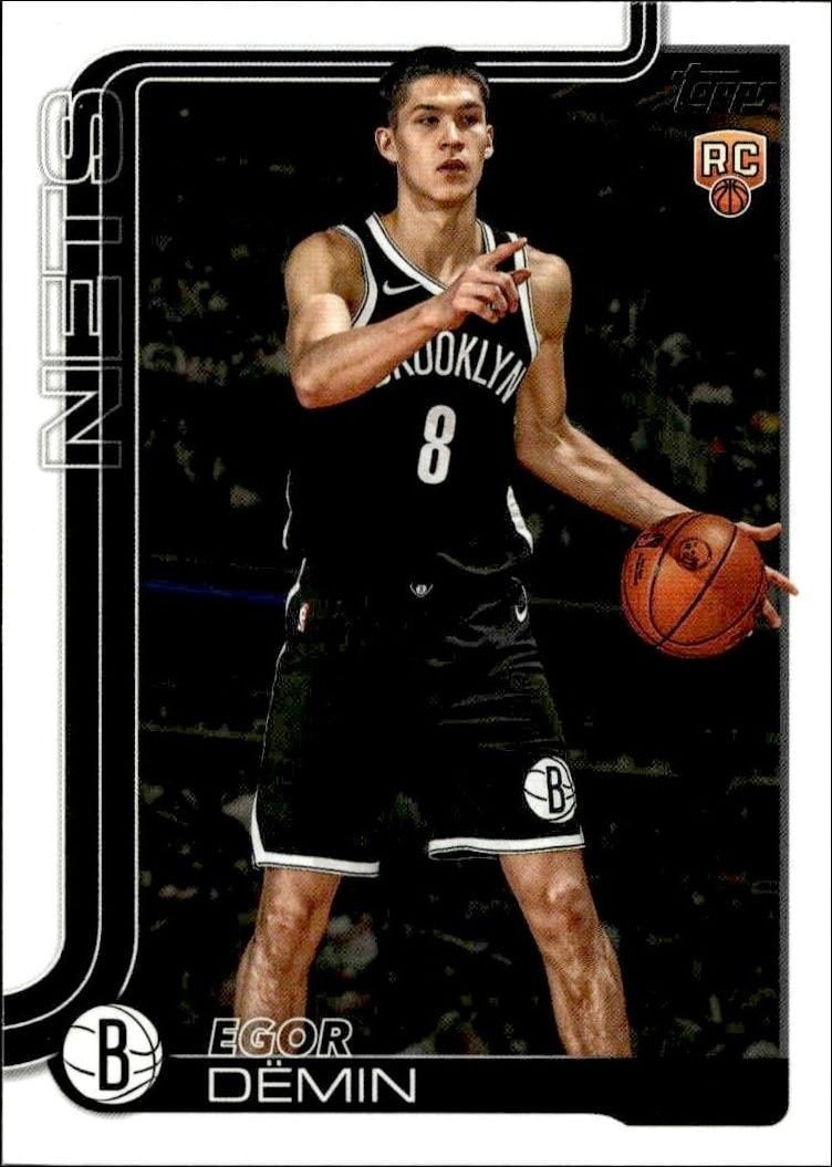 2025-26 Topps Egor Dëmin #208 trading card
