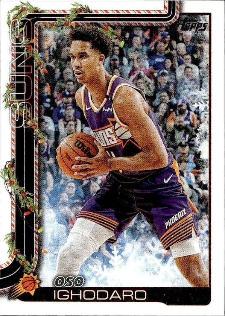 2025-26 Topps Holiday Oso Ighodaro #H128 trading card