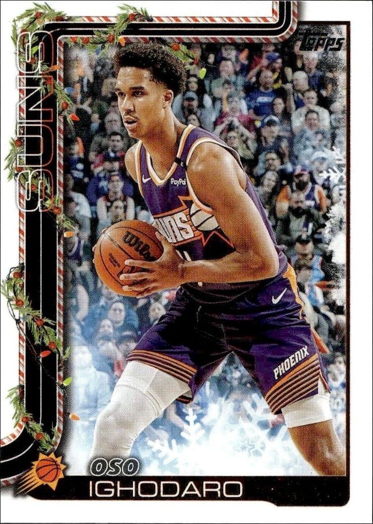 2025-26 Topps Holiday Oso Ighodaro #H128 trading card