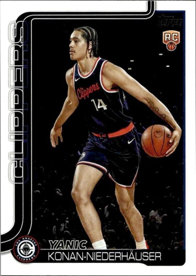 2025-26 Topps Yanic Konan-Niederhäuser #230 trading card