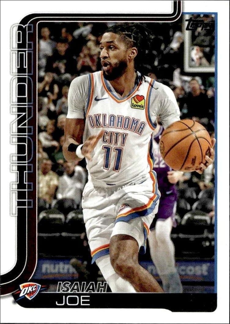 2025-26 Topps Isaiah Joe #121 trading card